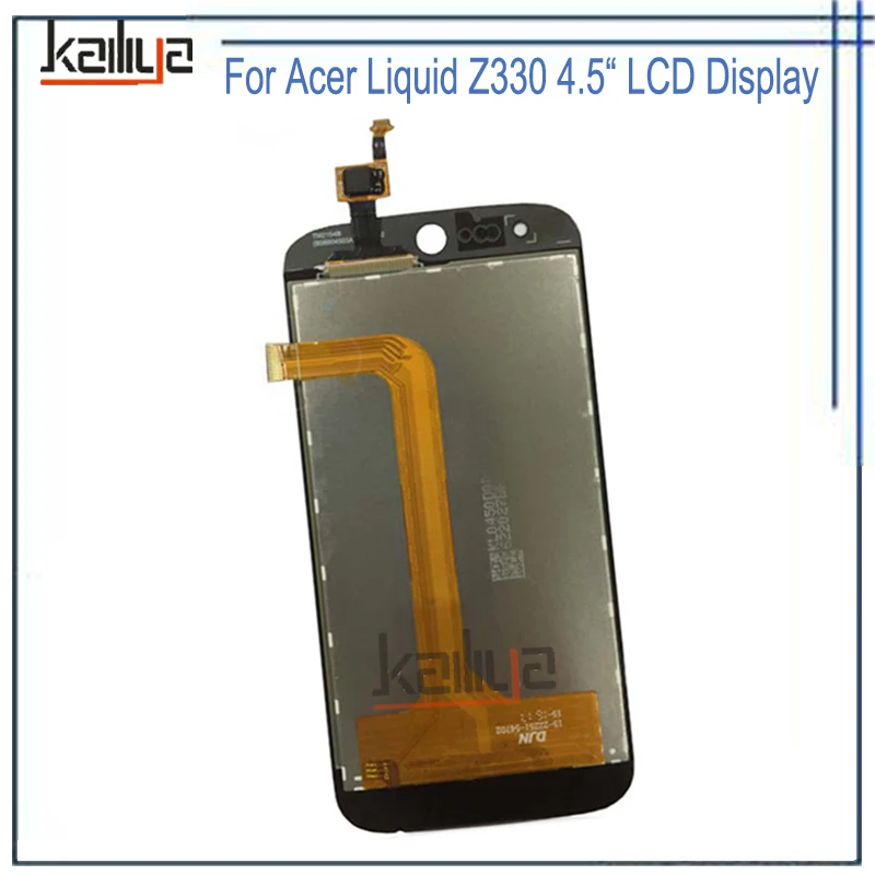 Для acer Liquid Z330 ЖК-дисплей с кодирующий преобразователь сенсорного экрана в сборе