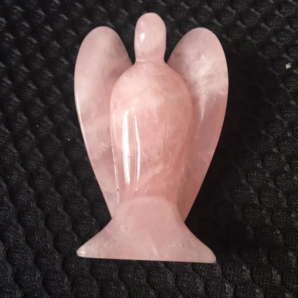 

1 шт., скульптура большого размера из Натурального Розового Кварца