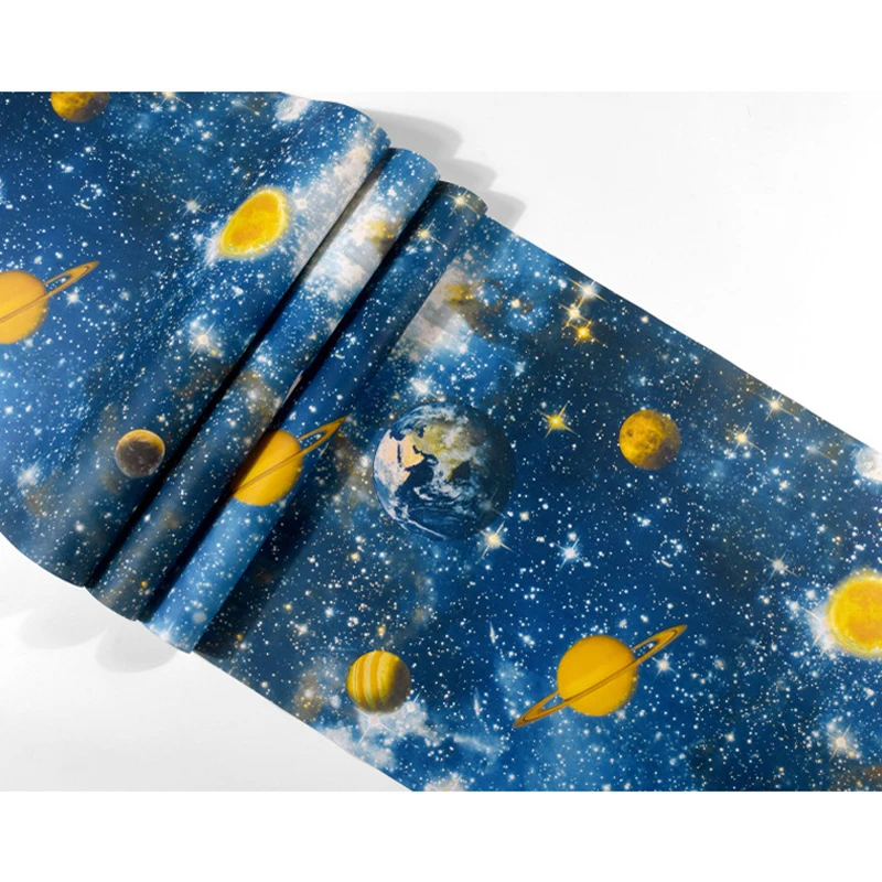 Китай оптовая продажа 3d космические Звездные обои ночное небо Потолочная