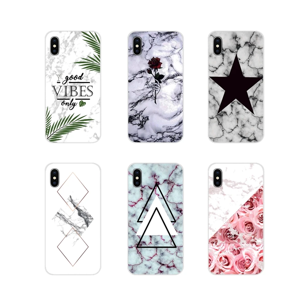 Аксессуары чехол для телефона прозрачный Оригинальный Роскошный Мраморный Motorola