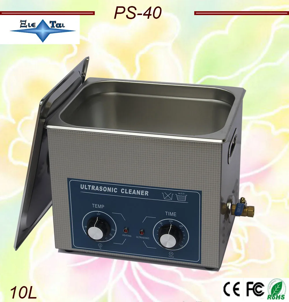 Горячая Распродажа Ультразвуковой очиститель AC110/220V 10L 240w PS 40 AC110/220v с таймером и
