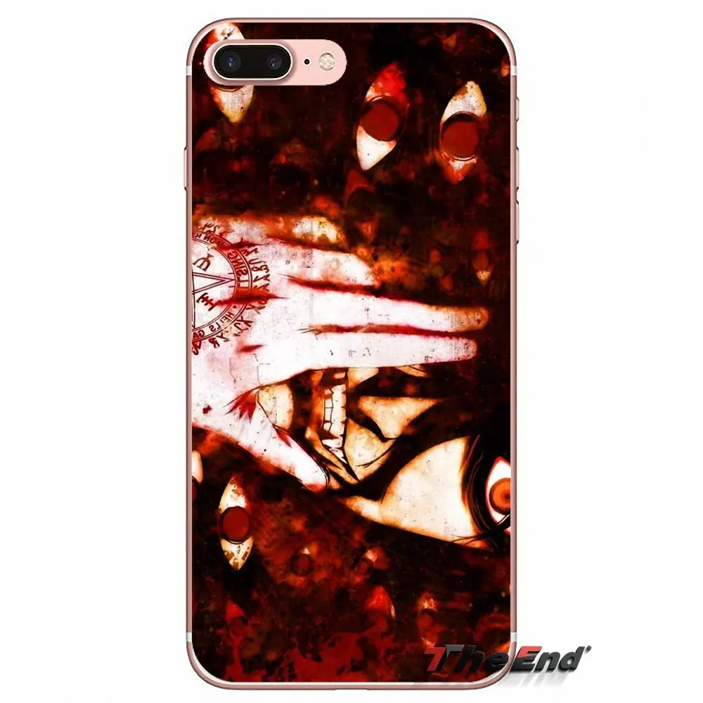 Аниме ужас Хеллсинг Алукард Fan art Case для Sony Xperia Z Z1 Z2 Z3 Z5 compact M2 M4 M5 E3 T3 XA Aqua LG G4 G5 G3 G2 Mini