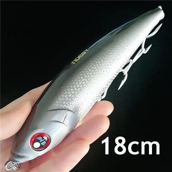 04 9062 18cm Noeby 1 шт. 14 см/70 г 16 см/98 г 18 см/145 г переменная Тонущая Vib приманка-карандаш приманка для рыбалки карандаш Хорошие рыболовные снасти воблеры - Цвет: 04 9062 18cm