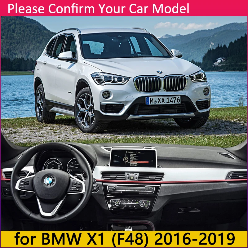 Для BMW X1 F48 2016 2017 2018 2019 Противоскользящий коврик на приборную панель