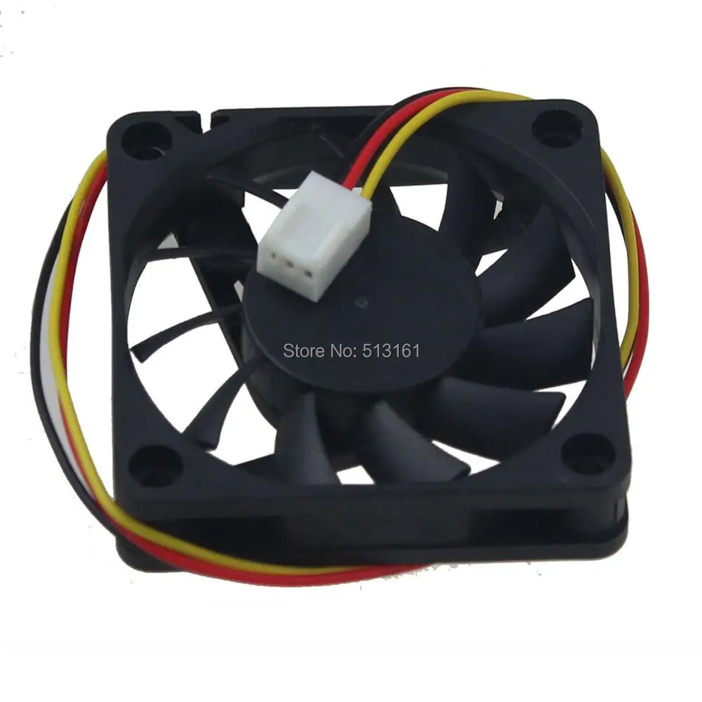 Gdstime 3Pin DC 12 В 60x60x10 мм 60 6 см Case охлаждения Cooler поклонников|Кулеры и системы