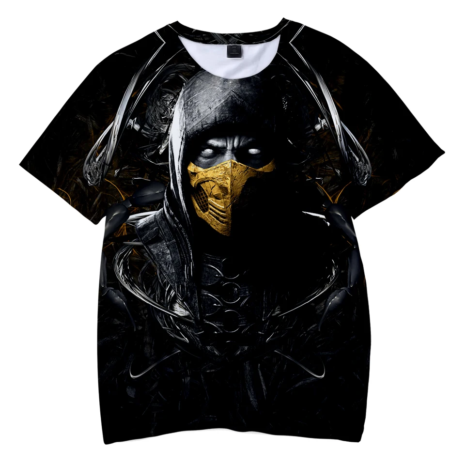 Children's t-shirt Mortal Kombat 11 t shirt 3d Games Print Tee Shirt wear Fashion Cool and comfortable tshirt for the kids