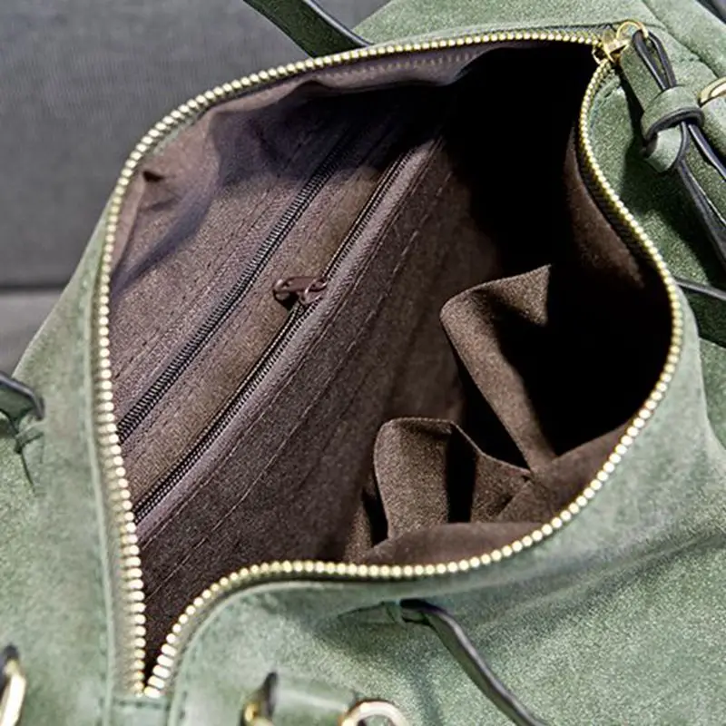 Новое поступление 2020 женская сумка через плечо из нубука винтажная