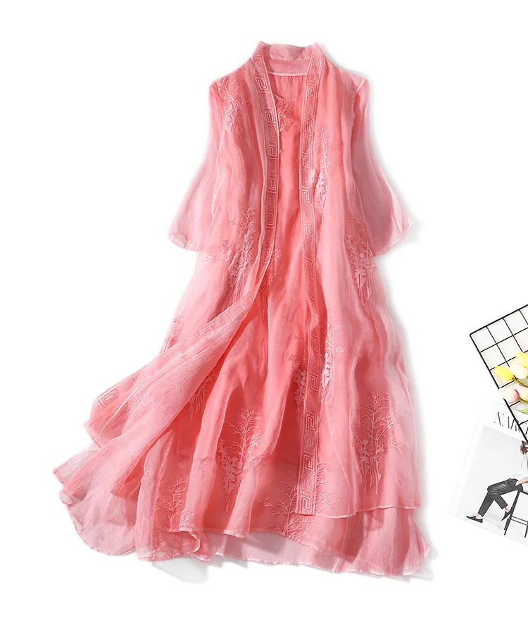Платье из натурального шелка Boho Длинное Макси платье для женщин Vestidos Largos De Verano женские дизайнерские платья лето