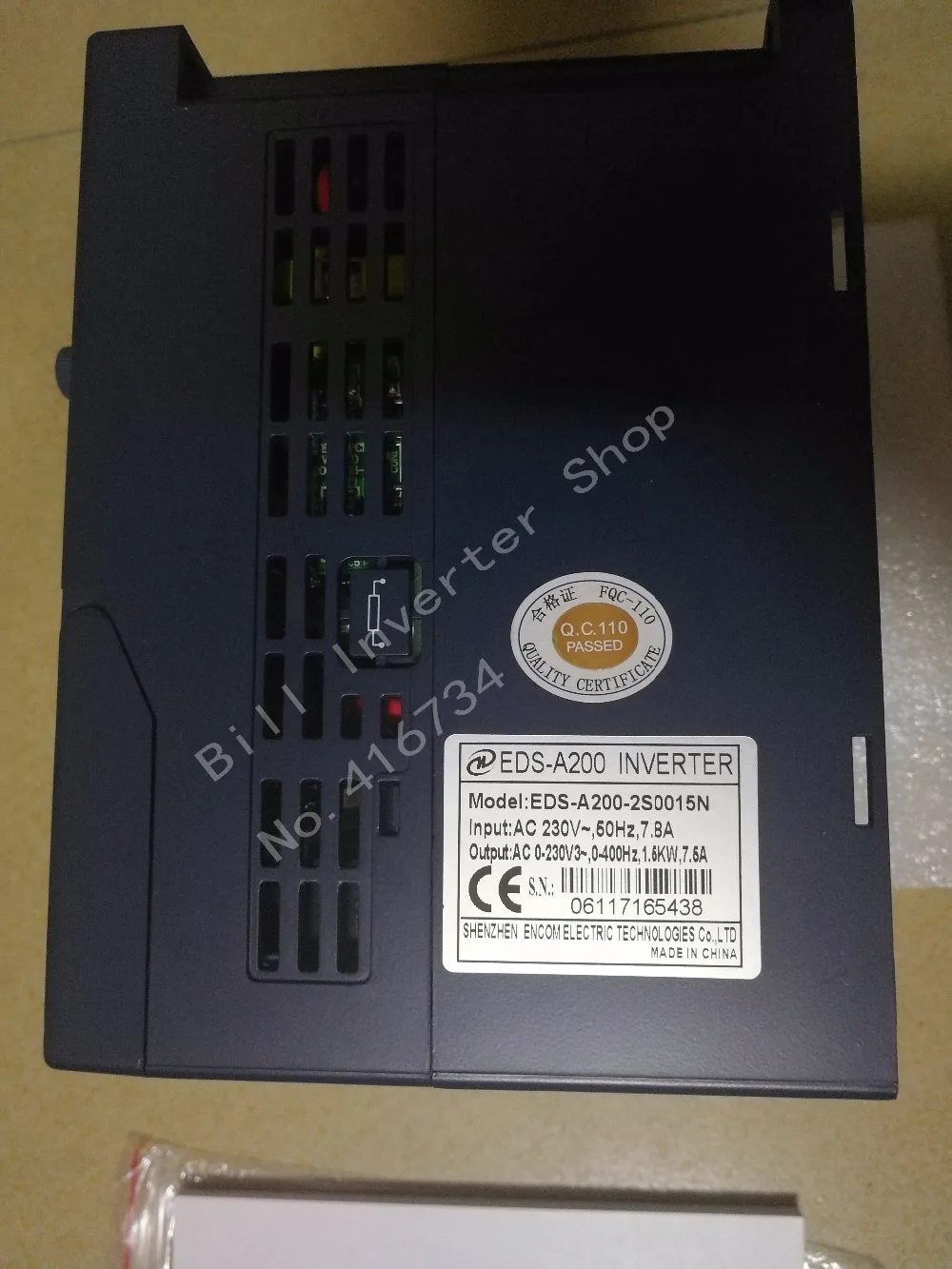Eds A200 2S0015 yineng инвертор 1.5kw для 220v однофазный двигатель|Инверторы и конвертеры| |