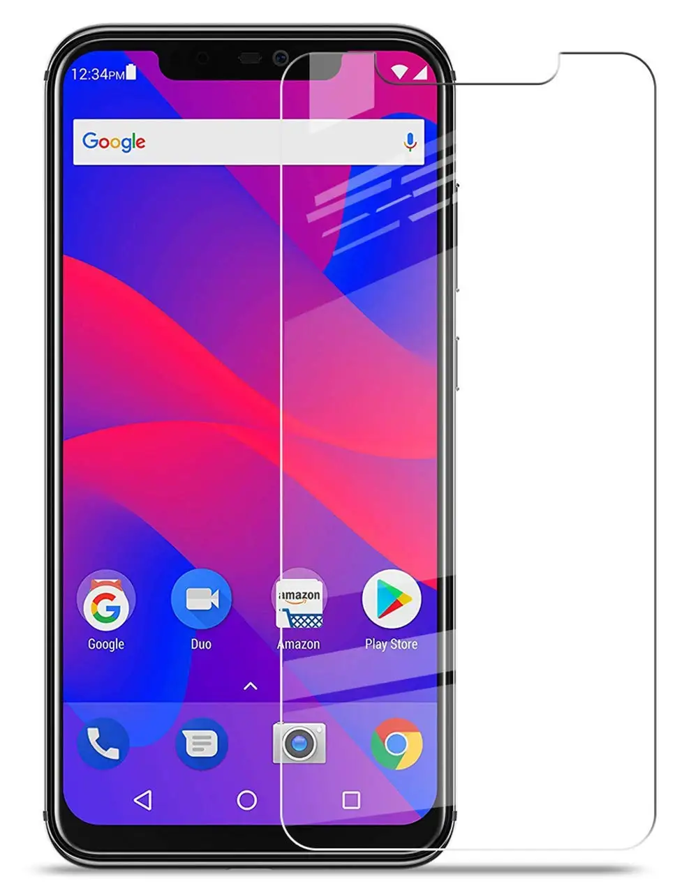 Для Blu vivo Xi Plus закаленное стекло + защита для экрана устойчивое к царапинам
