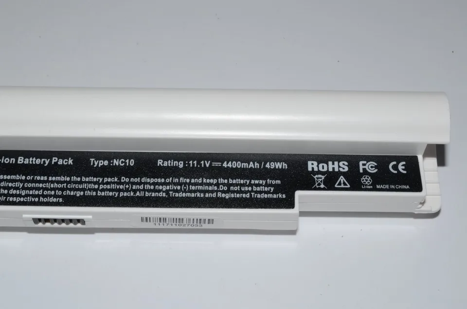 Jigu Аккумулятор для samsung NC10 10," NP-NC10 NC20 ND10 ND20 N110 N120 N130 N135 AA-PB1TC6B AA-PB6NC6W