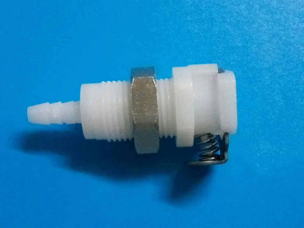 1 шт. 1/8 ''CPC female БЫСТРОРАЗЪЕМНАЯ соединительная трубка сквозная розетка с