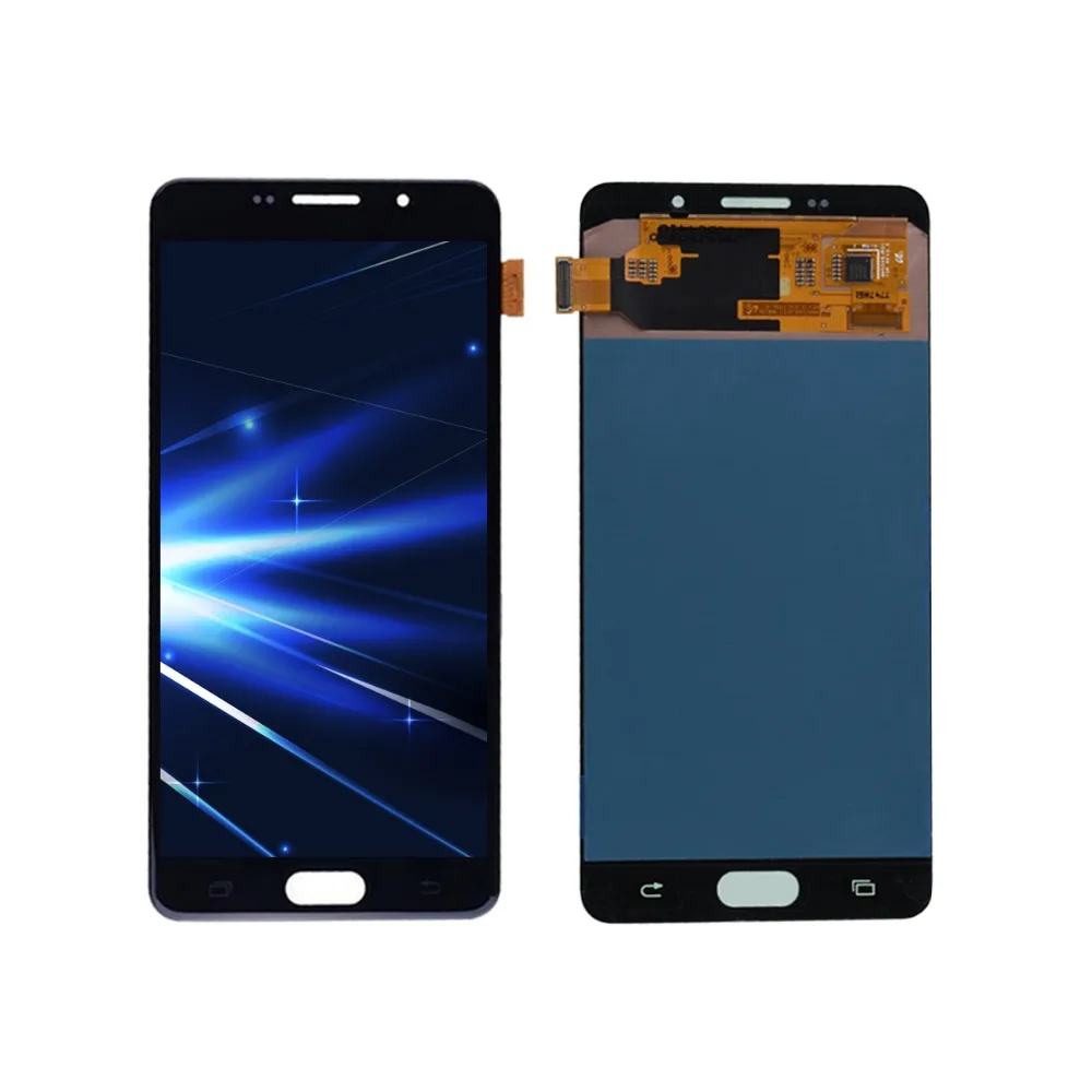 ЖК дисплей AMOLED для SAMSUNG GALAXY A7 2016 A710 A710F A710M сенсорный экран протестирован