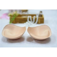 2pcs 1pair sexy bikini padding removeable women bra pads insert breast enhancer chest pads push up cups for swimsuits sponge