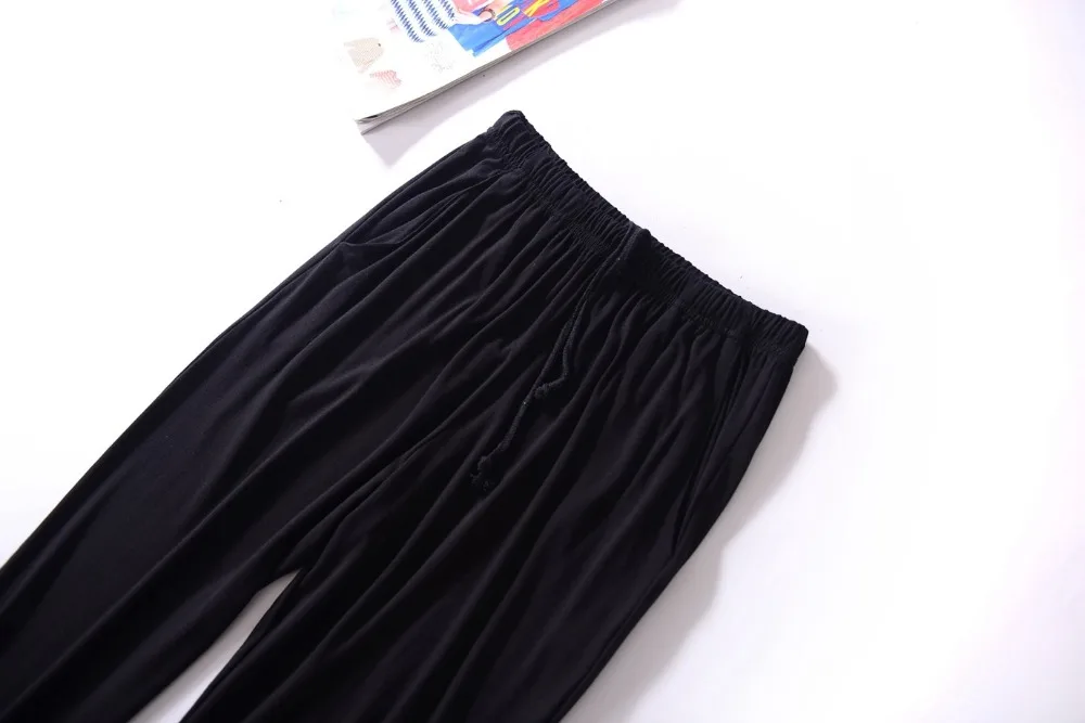 Fdfklak L XL XXL 3XL 4XL размера плюс Модальные весенние летние женские пижамные штаны хлопковые Пижамные штаны Пижамные Штаны для сна Q524