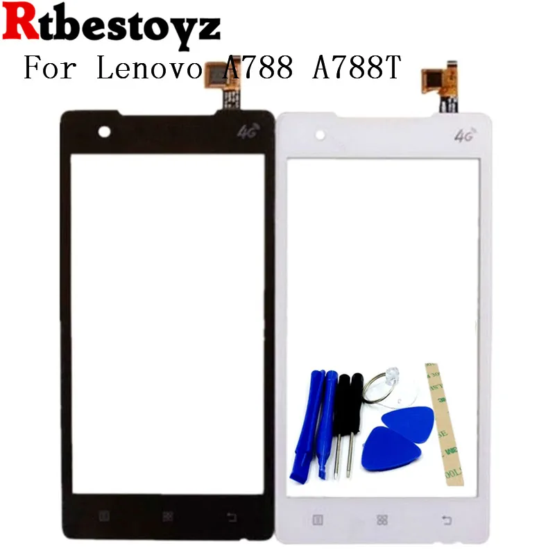 Rtbestoyz 5.0 ''Сенсорный экран планшета внешний Стекло touch Панель для Lenovo A788 A788T с