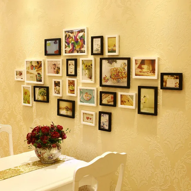 Творческий подарок украшение для дома деревянная фоторамка сделай сам настенный