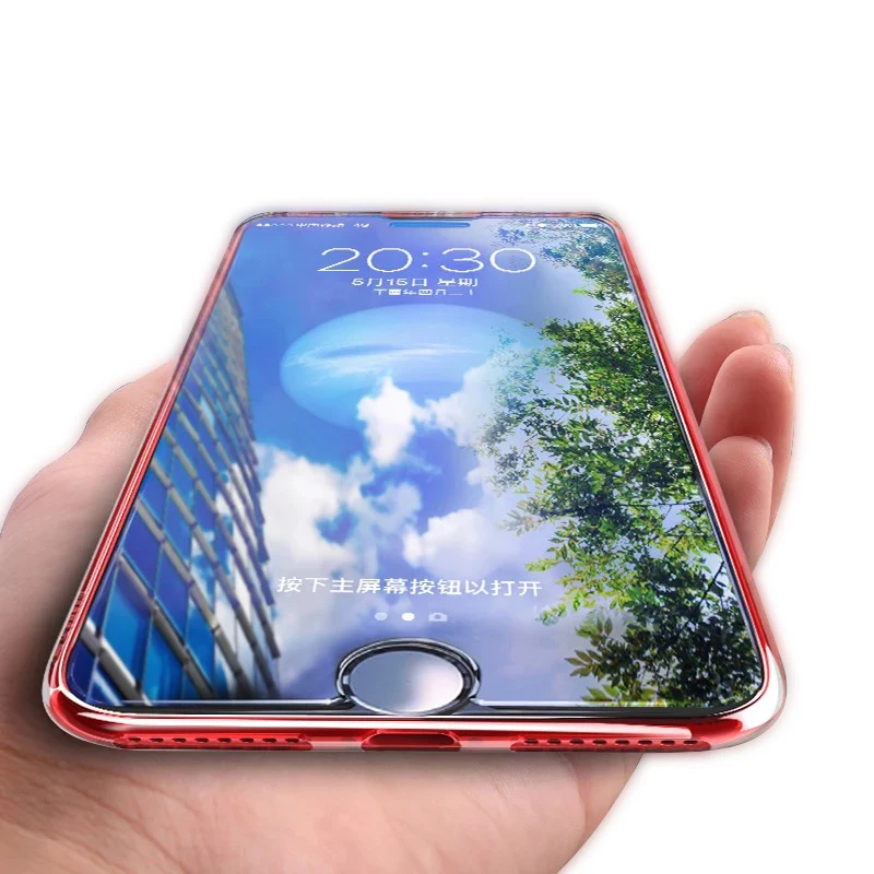 MANTIS мм 0 26mm 9 H [3 упак.] закаленное стекло 2.5D Arc Edge для iPhone 7 Anti-Scratch Toughen screen Protector Для 5 6