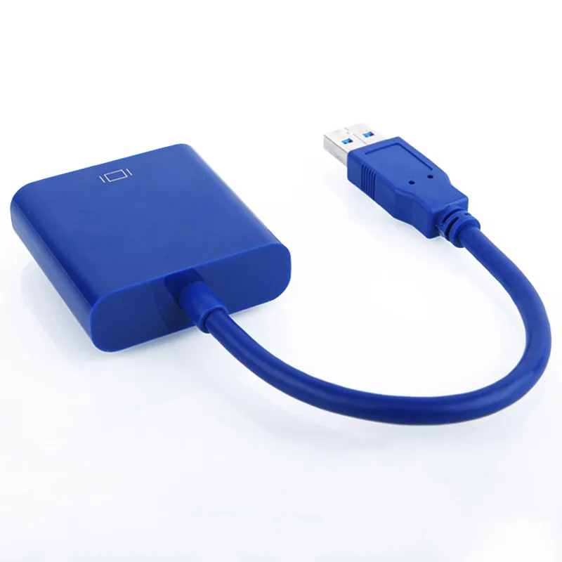 3 0 USB в VGA разъем 1080P Поддержка ноутбуков настольных компьютеров и мониторов