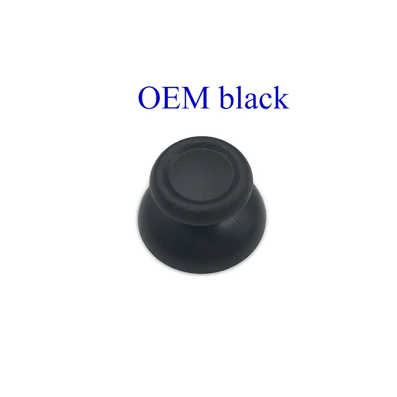 OEM black 40 шт. для DualShock 4 джойстик Крышка s Замена для PS4 Pro контроллер аналоговый большой палец ручка Крышка - Цвет: OEM black