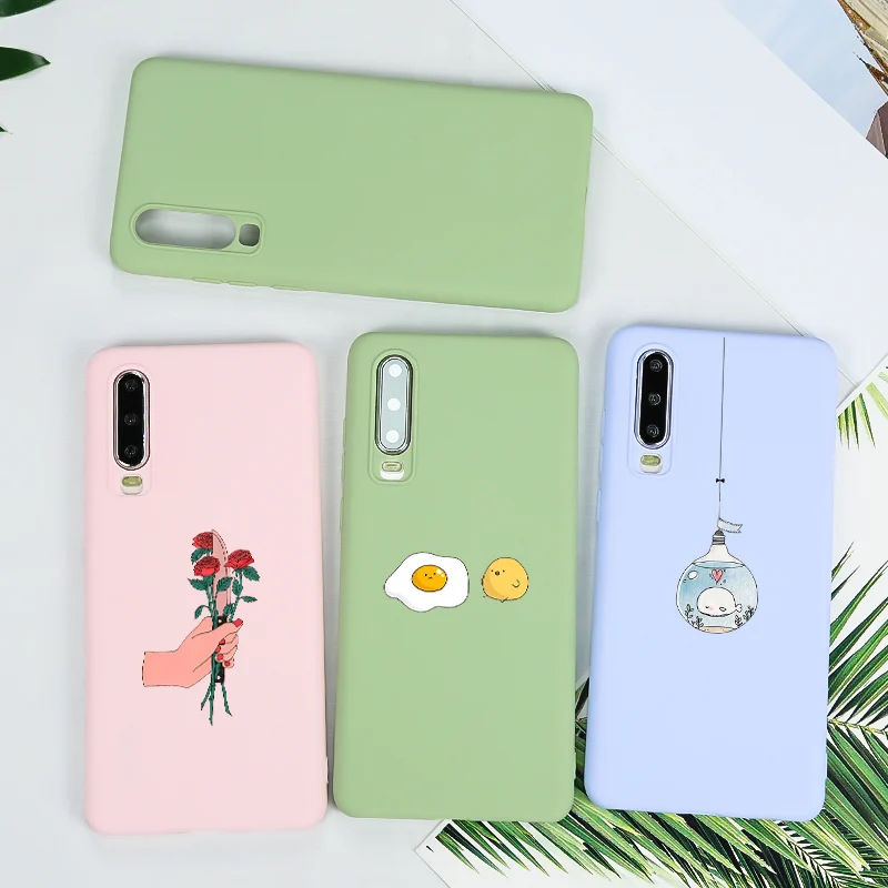 Забавный мультяшный чехол для huawei P30 Pro Чехол P20 Lite P10 P9 Lite P Smart Plus силиконовый чехол для телефона Funda huawei P Smart чехол