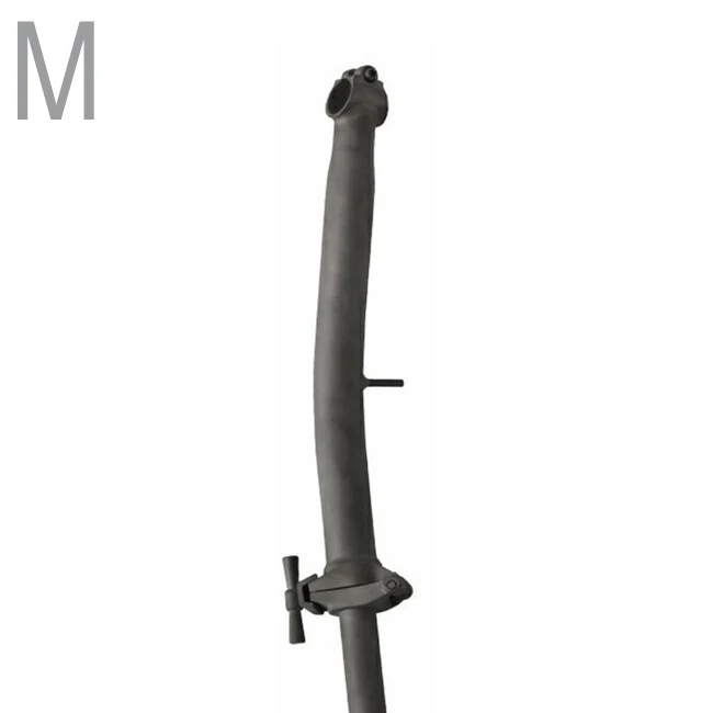 M Matte Color Stem TWTOPSE s m P титановый велосипедный стержень для Brompton, складной велосипедный Головной фонарь для s m P, светильник на руль, весовые детали с болтом - Цвет: M Matte Color Stem