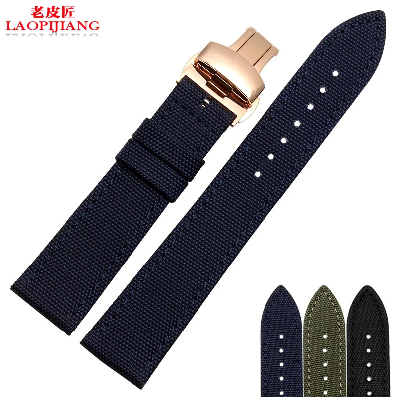 Ремешок тканевый нейлоновый для наручных часов Воздухопроницаемый модный