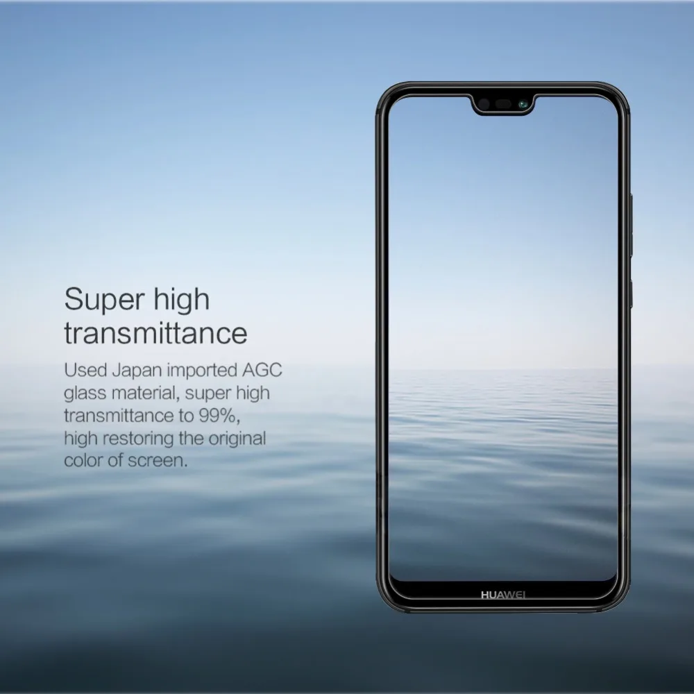 Закаленное стекло NILLKIN Amazing H для Huawei P20 Lite взрывобезопасная защитная пленка 9H 0 3 мм