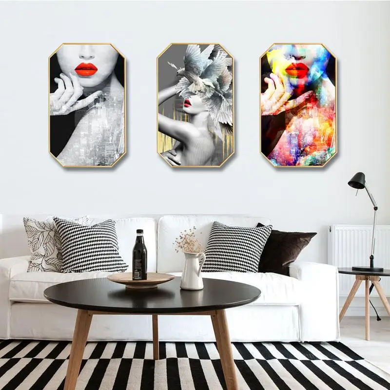 Современная Простота INS украшение для дома Настройка отеля ресторан росписи