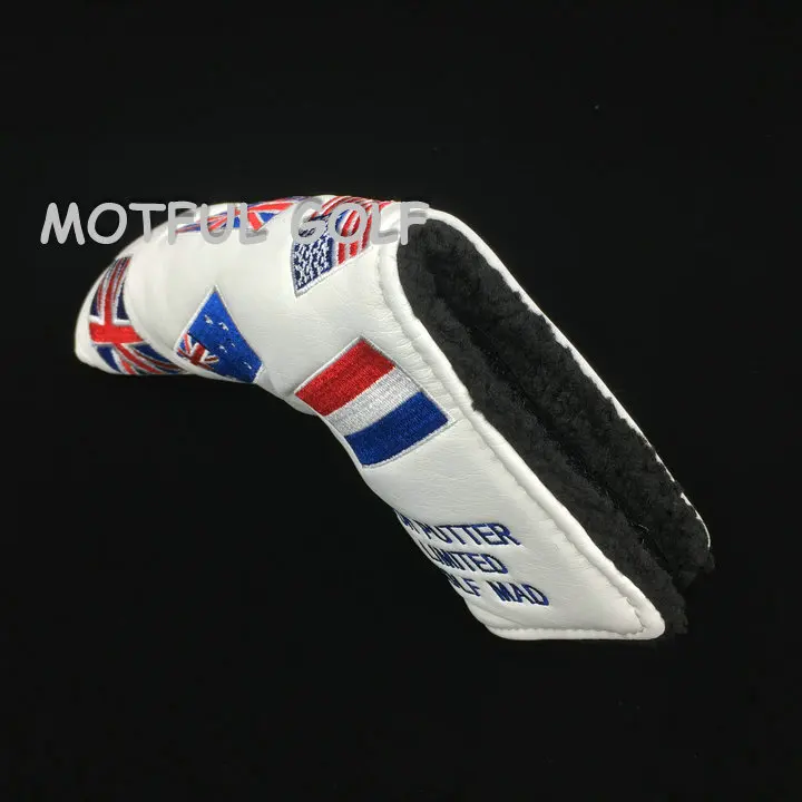 Чехол для головы с изображением клюшки гольфа флага сумасшедшего цвета защитные