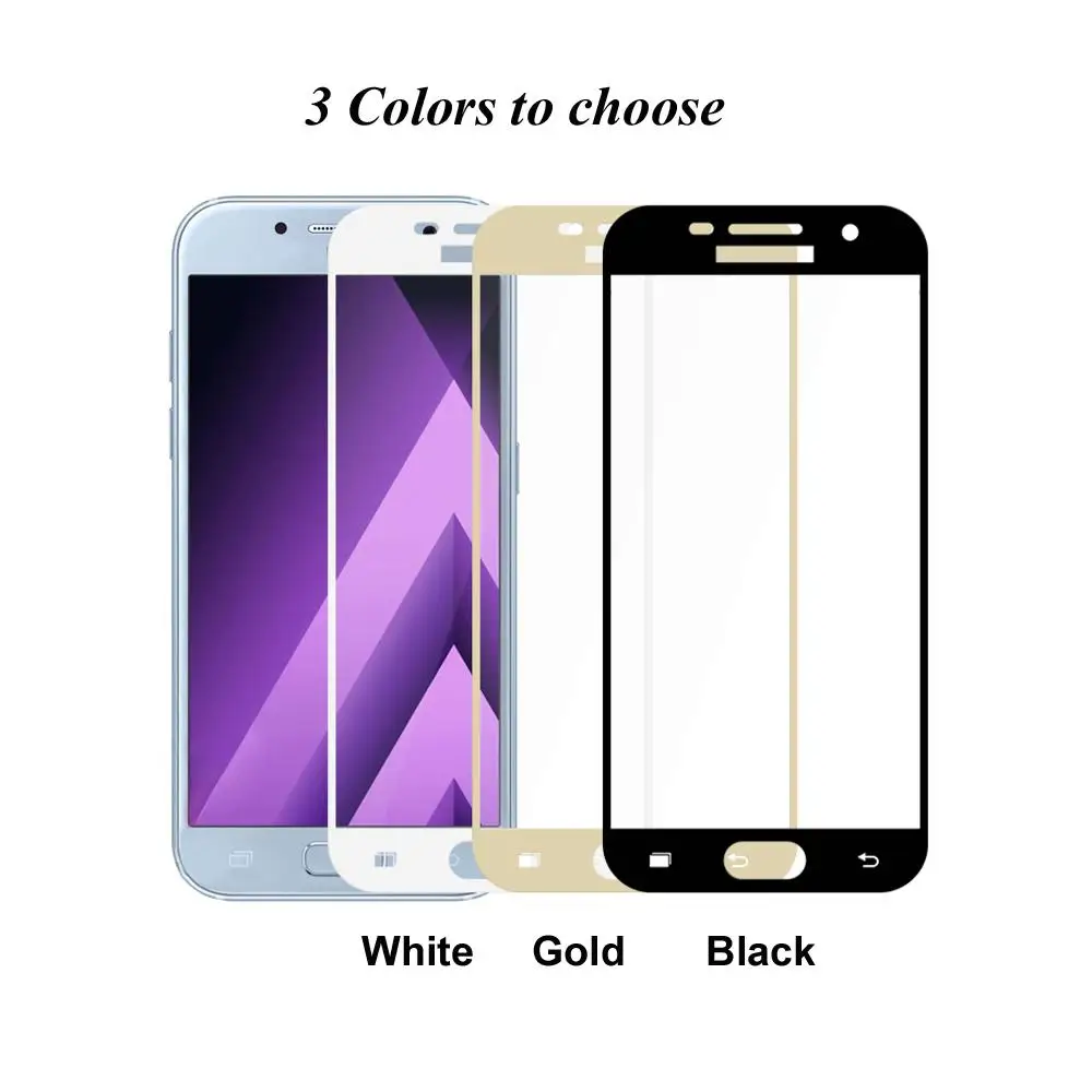 Экран протектор для samsung Galaxy A5 A6 A6S плюс A7 A8 A9 201 A3 2017 2016 защитная пленка из