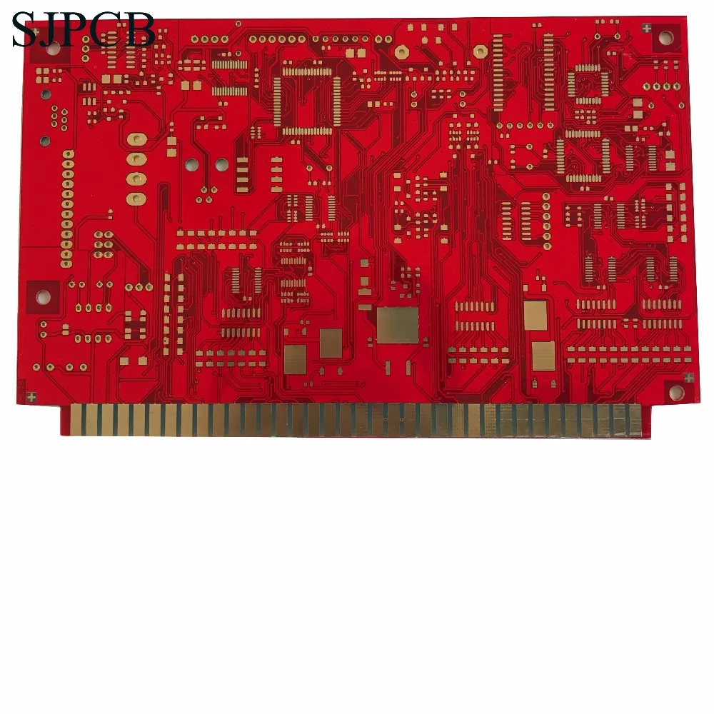 Печатная плата SJPCB с золотым контактом|pcb production|pcb prototypeprototype pcb |