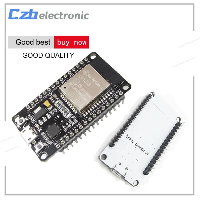 ESP-32 ESP32 2.4GHz Wireless WiFi Bluetooth Development Antenna Module CP2102 Micro USB Dual Core ESP-32S | Электроника