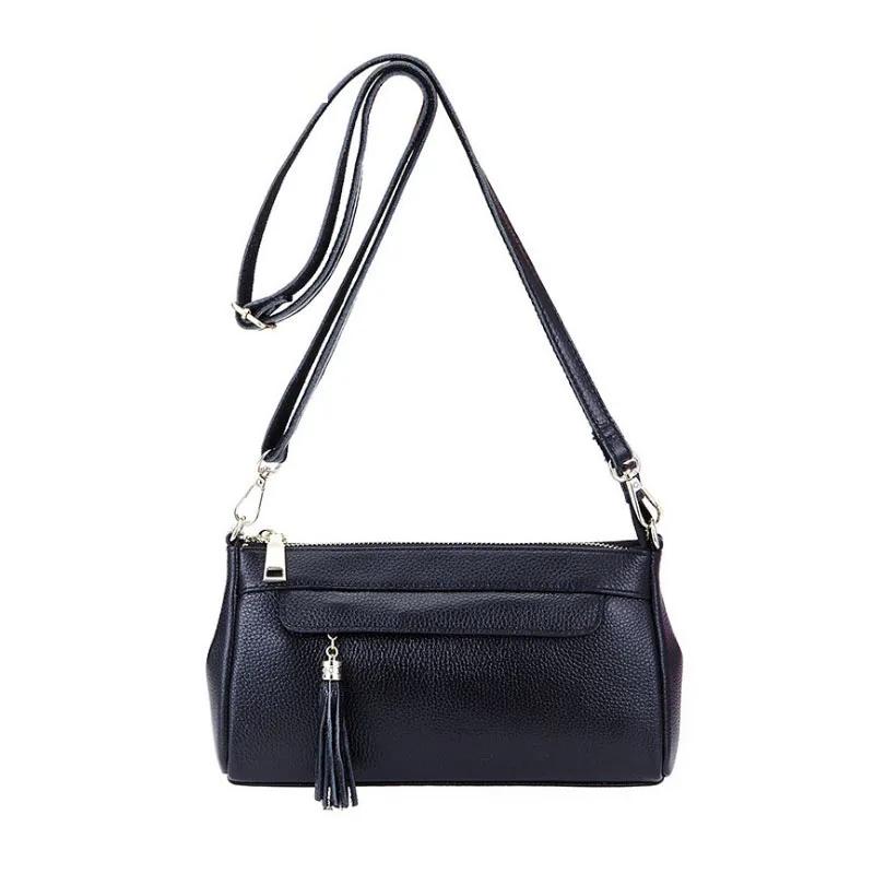 Модная женская сумка на плечо из натуральной кожи Женская Повседневная