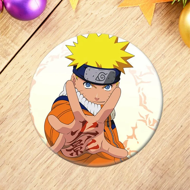 Костюм Наруто значок Косплэй аниме Гаара Uchiha SASUKE uzumaki костюм Наруто Брошь пластиковый держатель