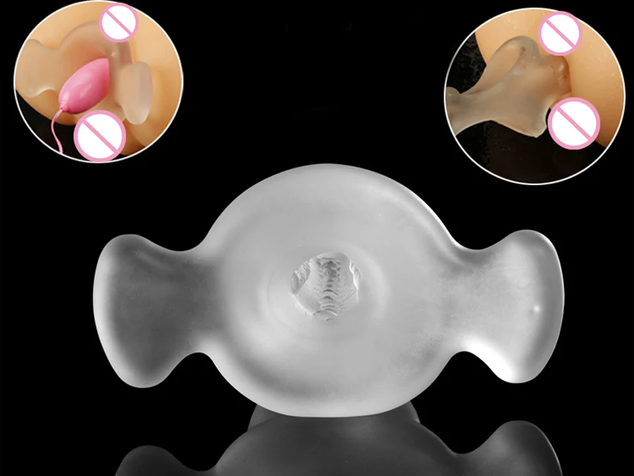 Петух Фаллоимитатор Полный Доступ Туннель Butt Plug Полый Анальный Взрослых