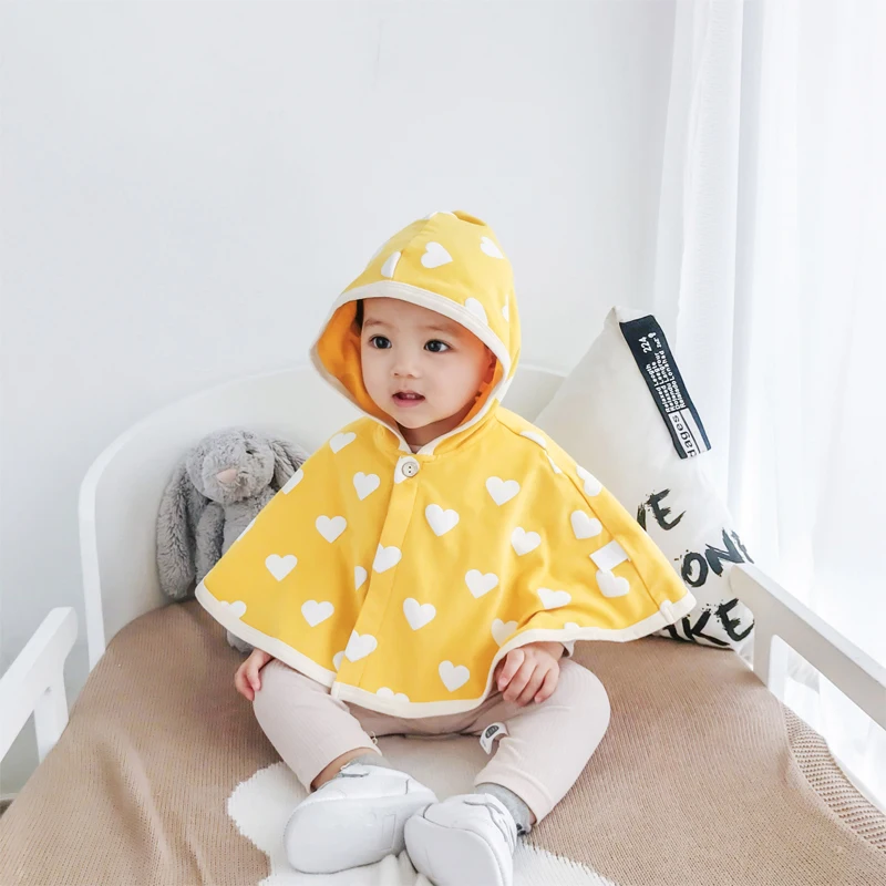 Lemonmiyu/Детское пальто для девочек Модный плащ с капюшоном весенняя одежда