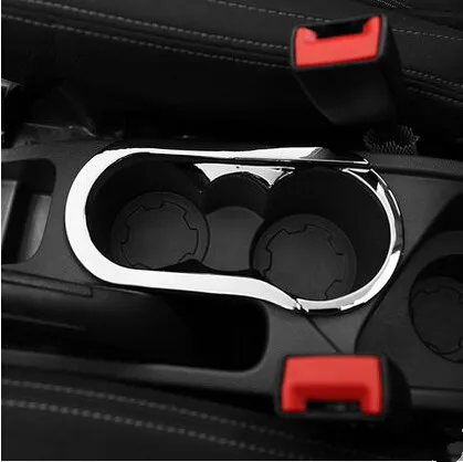 1 шт. хромированная наклейка на рамку для центрального подлокотника автомобиля