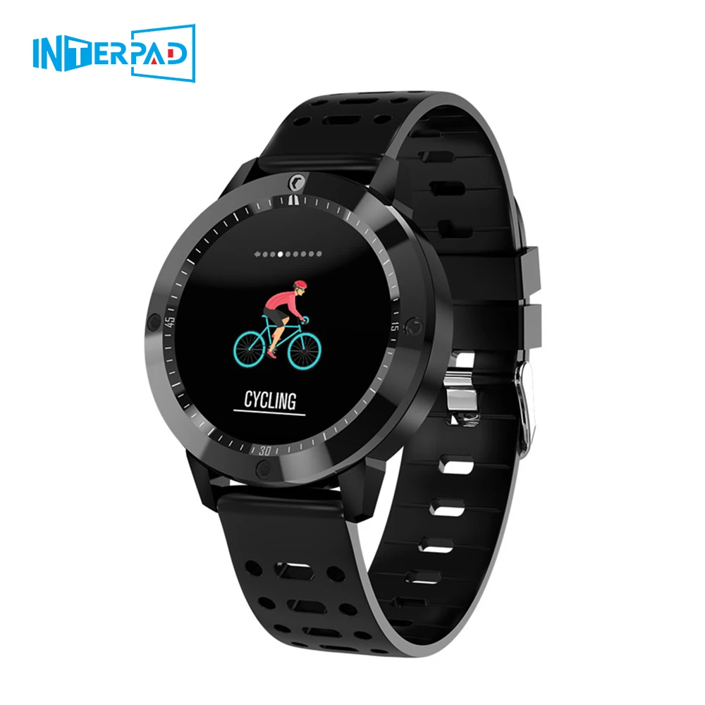 Interpad CF58 Смарт-часы спортивные фитнес-трекер для здоровья монитор сердечного ритма умные часы для мужчин и женщин для iPhone huawei Xiaomi
