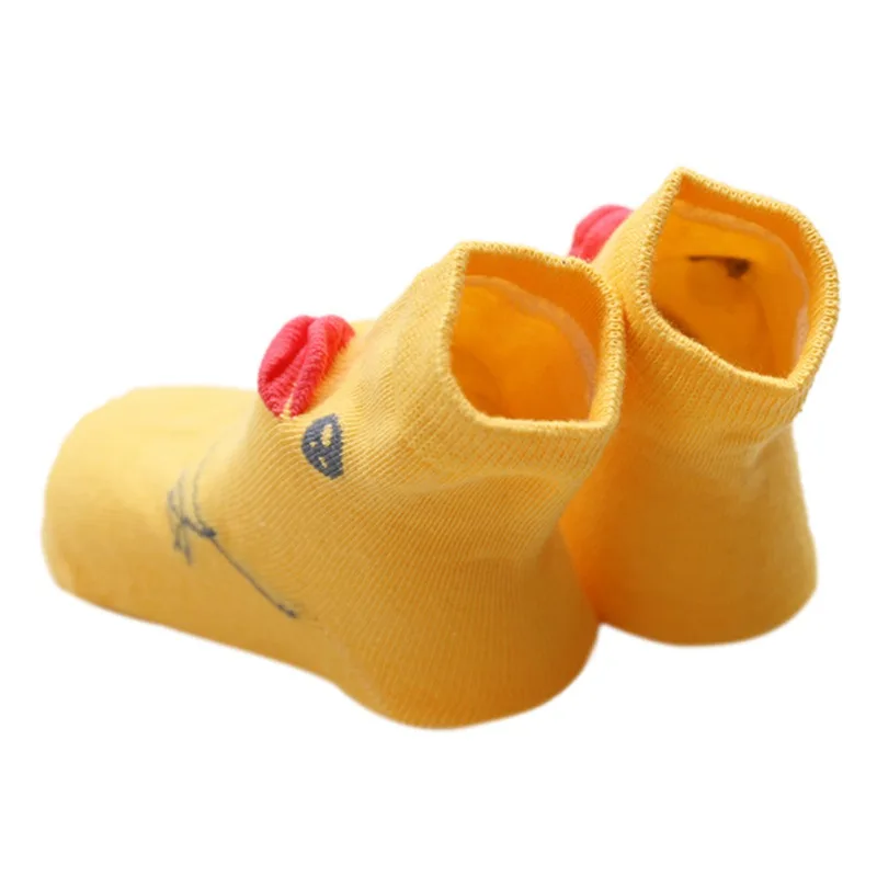 Зимние носки для новорожденных теплые нескользящие носки-тапочки маленьких
