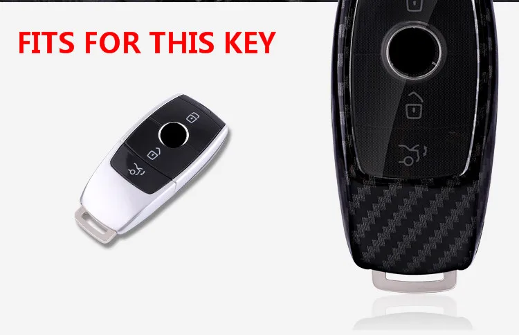 PC Carbon Fiber Fob полный защитный чехол автомобильный чехол для ключей для Mercedes Benz AMG E класс W213 для подарков