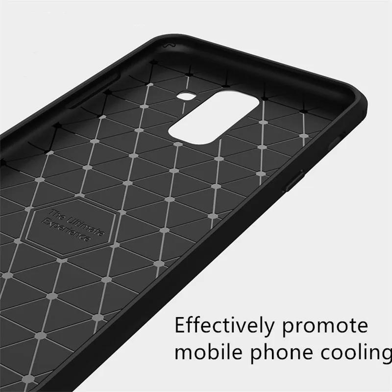 Shockproof Phone Case For Samsung Galaxy S7 S6 Edge edge S8 Plus Carbon Fiber TPU Design Material Cases Cover |