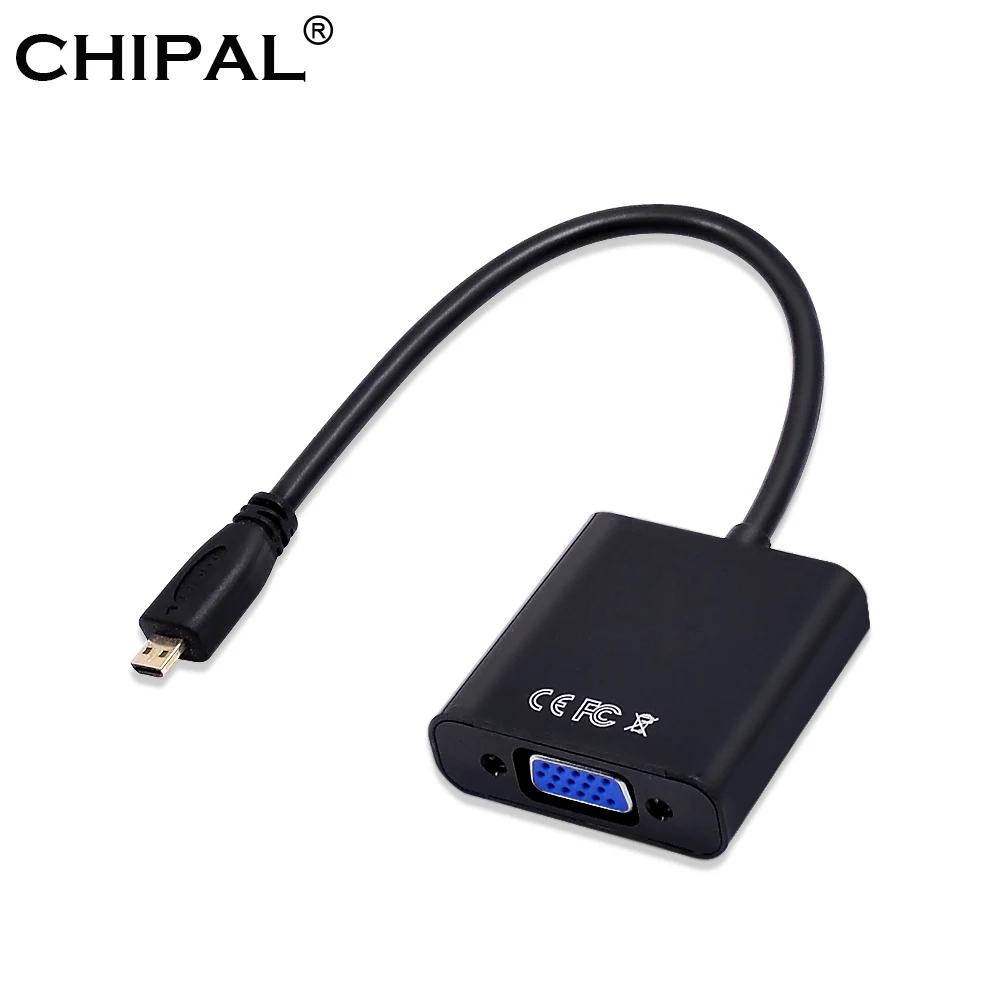Переходник с Micro HDMI на VGA переходник Mini Female для PS3 PS4 XBOX 360 TV HD Andorid Box|Кабели VGA| |