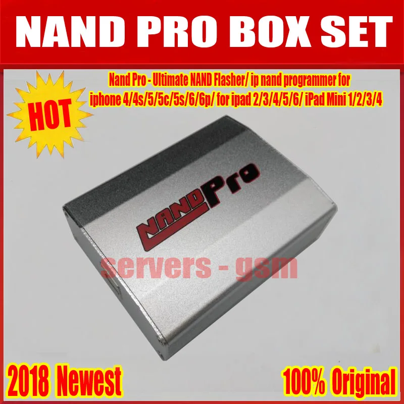 Новейший 100% оригинальный NAND PRO BOX Nand Pro Ultimate Flasher/ ip nand программатор|nand flasher|nand