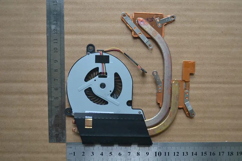 Новый вентилятор охлаждения процессора ноутбука с радиатором для Toshiba Satellite U900 U945