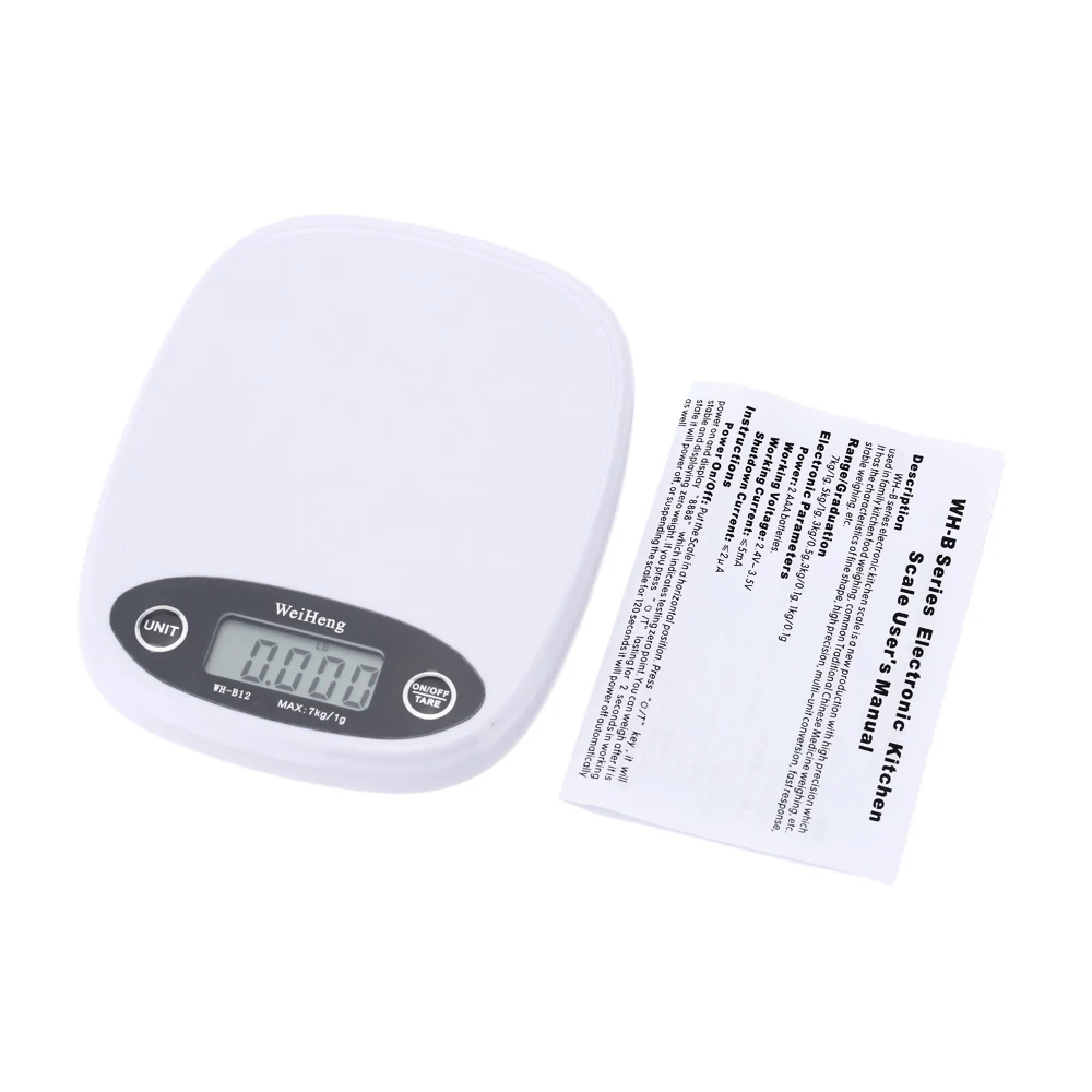 Практичные электронные мини-весы цифровые карманные кухонные весы