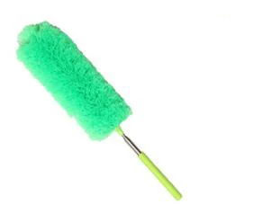 green Мягкая микрофибра, щетка для очистки пыли, не может терять волосы, статическая анти-Пылезащитная щетка для дома, кондиционер, чистка мебели для автомобиля - Цвет: green