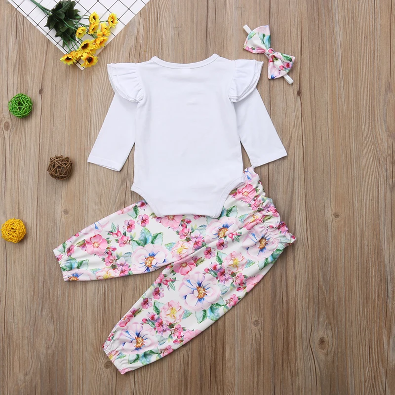 Pudcoco/Одежда для новорожденных девочек хлопковый топ с длинными рукавами