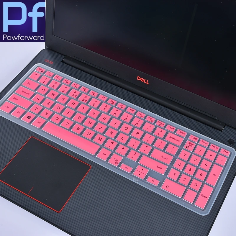 Для 15," Dell Inspiron 15 3000 5000 7000 серии G3 G5 G7 игровой серии Силиконовая клавиатура для ноутбука Защитная крышка