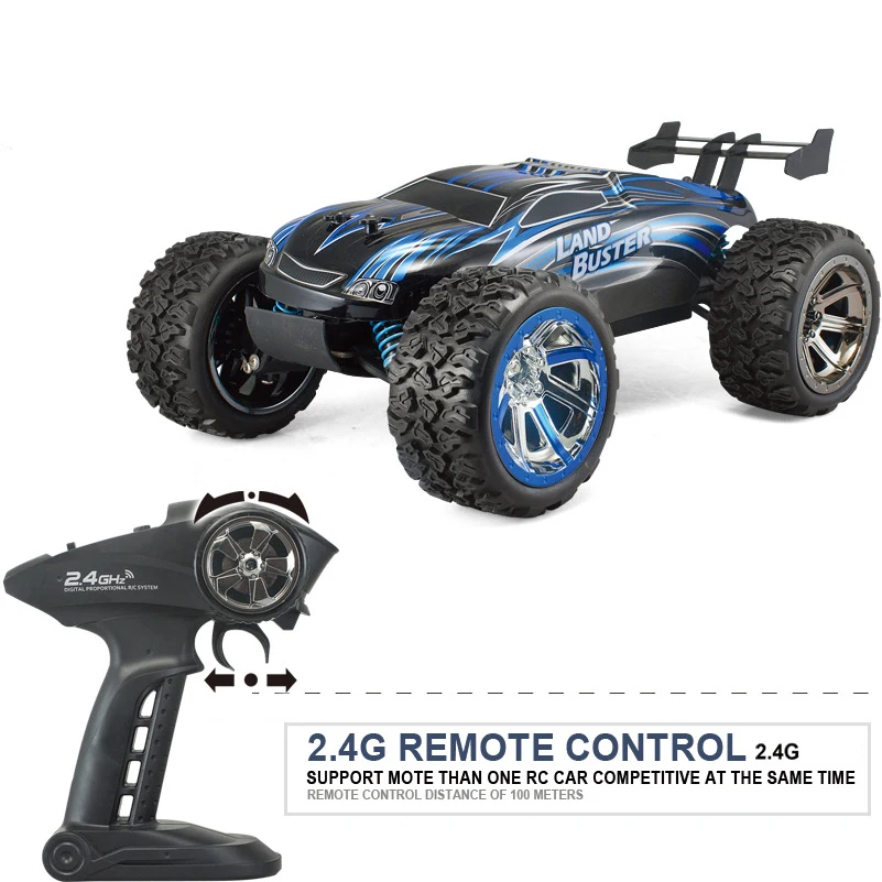 Скоростной Радиоуправляемый автомобиль 4WD 45 км/ч с дистанционным управлением